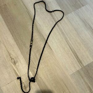 Gun Metal Stunning Ball Chain Unbranded.  Can make different lengths.